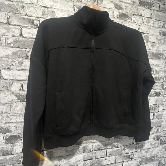 EUC Yogalicious Scuba Elite Women's Black Jacket Size Medium - Picture 2 of 10